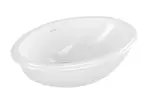 Villeroy & Boch Evana - Bezotvorové umývadlo s prepadom, 50x35 cm, biela 61470001
