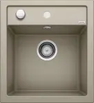 Blanco Dalago 45 - Silgranitový drez, 47x51 cm, s ovládaním odtoku, tartufo 517317