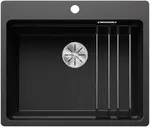 Blanco Etagon 6 - Silgranitový drez, 59x50 cm, s pojazdmi, InFino, antracit 527683