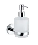 RAV Slezák Colorado - Dávkovač mydla s držiakom, matné sklo/chróm COA0303