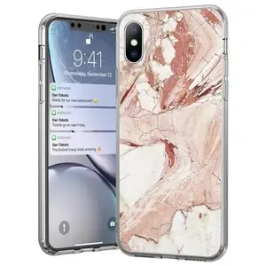 Forcell Marble, iPhone 12 Pro MAX, růžový