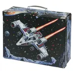 Skládací školní kufřík Pixel Space s kováním