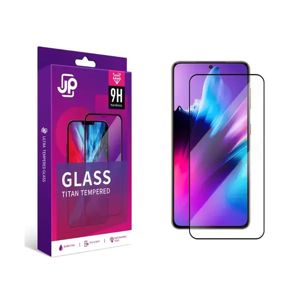 JP Titan extra odolné tvrzené sklo, Samsung Galaxy S24, černé