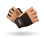 MADMAX Fitness rukavice - MFG 444, M, hnědá