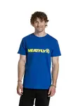 Meatfly pánské tričko Logex Royal | Modrá | Velikost S | 100% bavlna