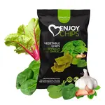 Enjoy Chips Enjoy Chips Snack se špenátem a česnekem, 40g