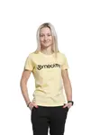 Meatfly dámské tričko Ladies MF Logo Light Yellow | Žlutá | Velikost S | 100% bavlna