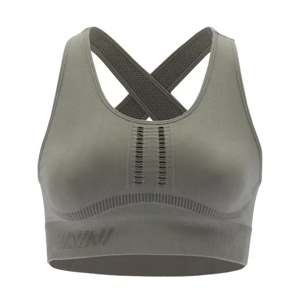 Dámská sportovní podprsenka silvini bariana šedá s