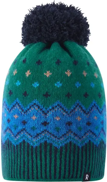 Dětská zimní čepice reima pohjoinen modrá 52-54