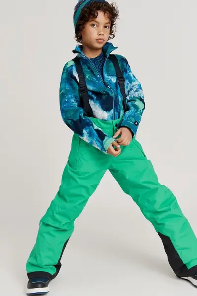 Dětské lyžařské kalhoty reima wingon zelená 152