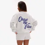 Dámská oversized mikina exalted off-duty světle šedá s