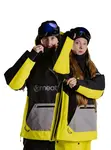 Unisex snb & ski bunda meatfly maddie žlutá s