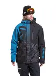 Meatfly pánská SNB & SKI bunda Shader Blue / Mossy Petrol | Černá | Velikost XS
