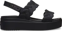 Dámské boty crocs brooklyn woven černá 41-42