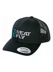 Kšiltovka meatfly setty trucker černá/petrolejová one size