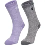 Columbia 2PP SUPER SOFT MICRO POLY MARL RIB CREW Dámské ponožky, fialová, velikost