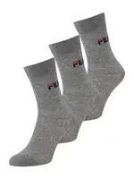 FILA Ponožky  sivá / čierna