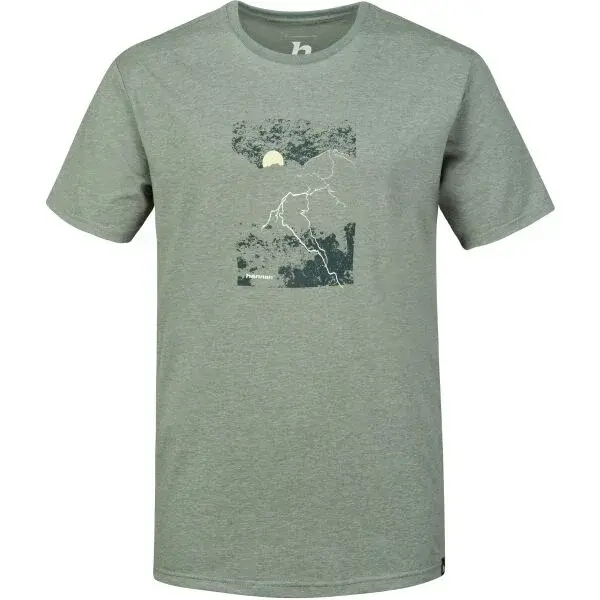 Hannah DANNY Pánské tričko, světle zelená, velikost