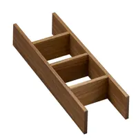 Hansgrohe IntraStoris - Organizér do zásuvky 11x32 cm, tmavý ořech 54227630