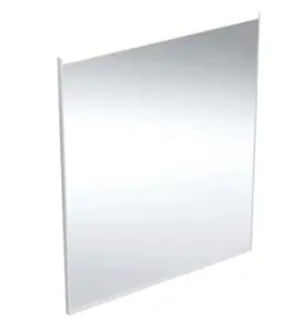 Geberit Option - Zrcadlo s LED osvětlením a vyhříváním, 60x70 cm, hliník 502.781.00.1