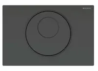 Geberit Sigma10 - Elektronické ovládání splachování, bateriové napájení, easy to clean, matná černá 115.891.DW.6