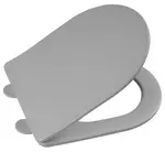 Sapho Paco - WC sedátko, Slim, SoftClose, šedá PCS1012GR