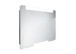 Nimco Zrcadla - Zrcadlo s LED osvětlením, 90x70 cm, hliník ZP 22019