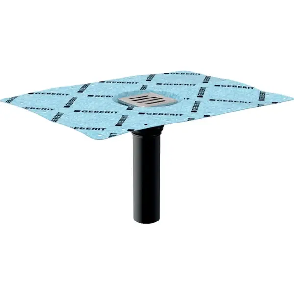 Geberit Příslušenství - Podlahová vpusť, d 5 cm, nerez 154.053.00.1