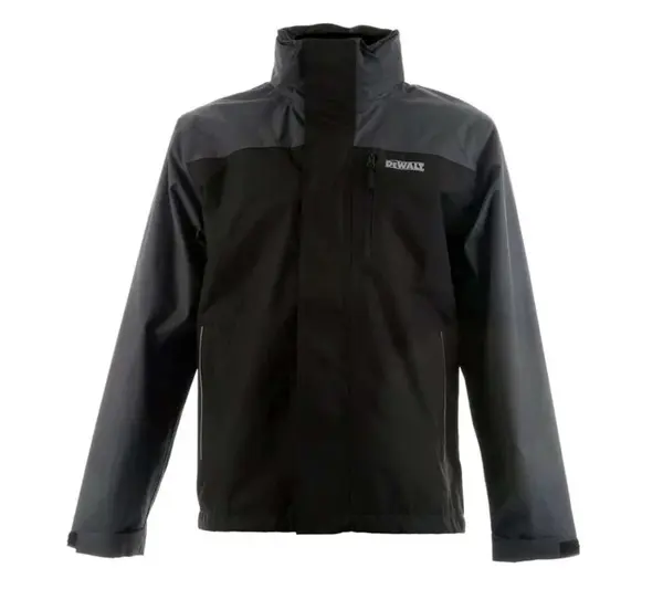 DeWALT - Voděodolná bunda Storm Waterproof, velikost L, šedá/černá DEW49134/L