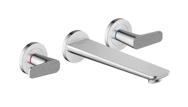 Axor Citterio C - Vanová baterie pod omítku, 3-otvorová instalace, chrom 49483000