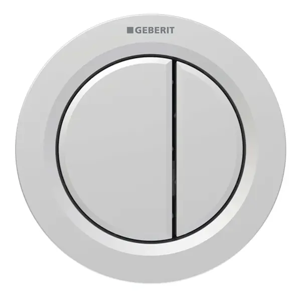 Geberit Splachovací systémy - Oddálené ovládání splachování WC, pneumatické, 2-činné splachování, matný chrom 116.050.JQ.1
