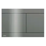 Alcadrain Flat - Ovládání splachování, lesklý gun metal FUN-GM-P