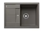 Blanco Metra 45 - Silgranitový dřez, 68x50 cm, šedá 527286