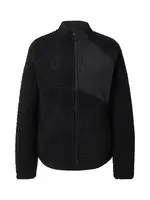 4F Funkčná flisová bunda  čierna