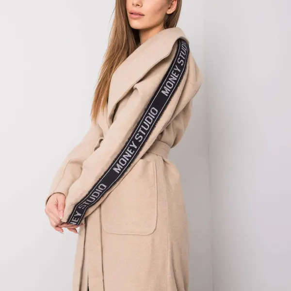 Coat LK-PL-508316.95P-beige