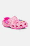 Detské šľapky Crocs CROCS CLASSIC MATTEL PINK BARBIE CLOG