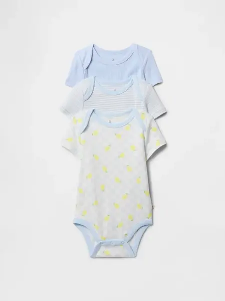 GAP Baby body, 3 ks - Kluci