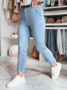 Dámské slim fit kalhoty TAIRONIK modré