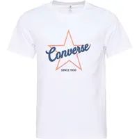 Converse STAR OUTLINE TEE Pánské tričko, bílá, velikost