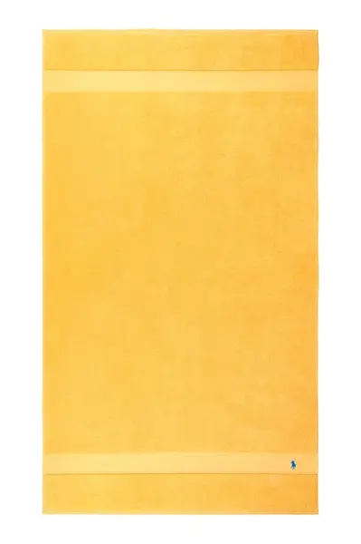 Velký bavlněný ručník Ralph Lauren POLOPLAY YellowF 90 x 160 cm