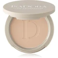 IsaDora The No Compromise Matte Longwear Powder kompaktní pudr pro matný vzhled odstín 66 Warm Beige 8 g