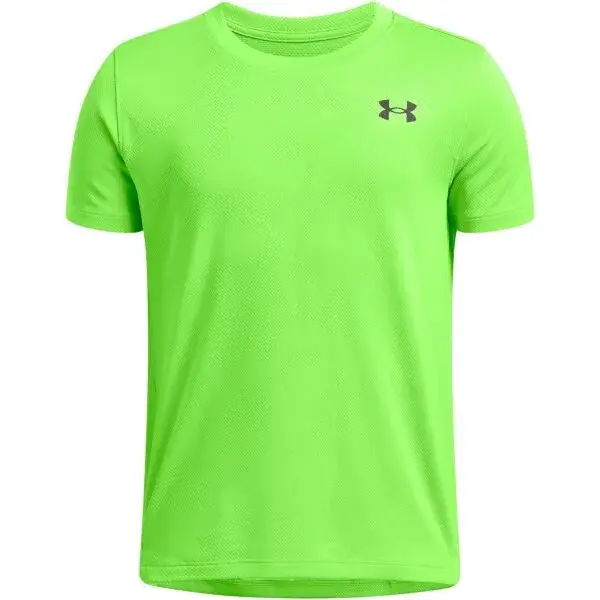 Under Armour TECH VENT JACQUARD TEE Chlapecké sportovní triko, zelená, velikost XL
