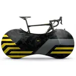 VELOSOCK YELLOW LINES Ochranný poťah na bicykel, čierna, veľkosť