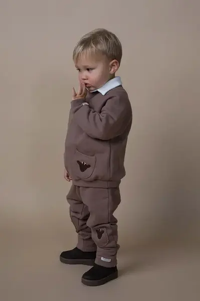 Dětská bavlněná mikina Donsje Foppe Sweater Stags