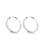 17mm zlaté minimalistické náušnice KLENOTA