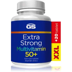 GS Extra Strong Multivitamin 50+ tablety s multivitamínovým komplexem 140 tbl
