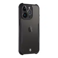 Zadní kryt Tactical Quantum Stealth pro Apple iPhone 14 Pro, transparentní černá