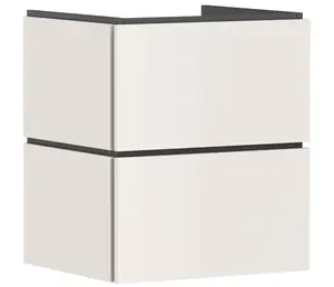 Hansgrohe Xilesa E - Umývadlová skrinka, 62x53x47 cm, 2 zásuvky, matná béžová 54252780