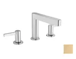 Hansgrohe Finoris - Umývadlová batéria, 3-otvorová inštalácia, s výpusťou Push-Open, EcoSmart, kefovaný bronz 76033140