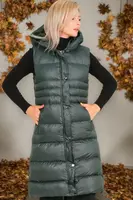 Z9757 DEWBERRY WOMEN'S VEST-GREEN